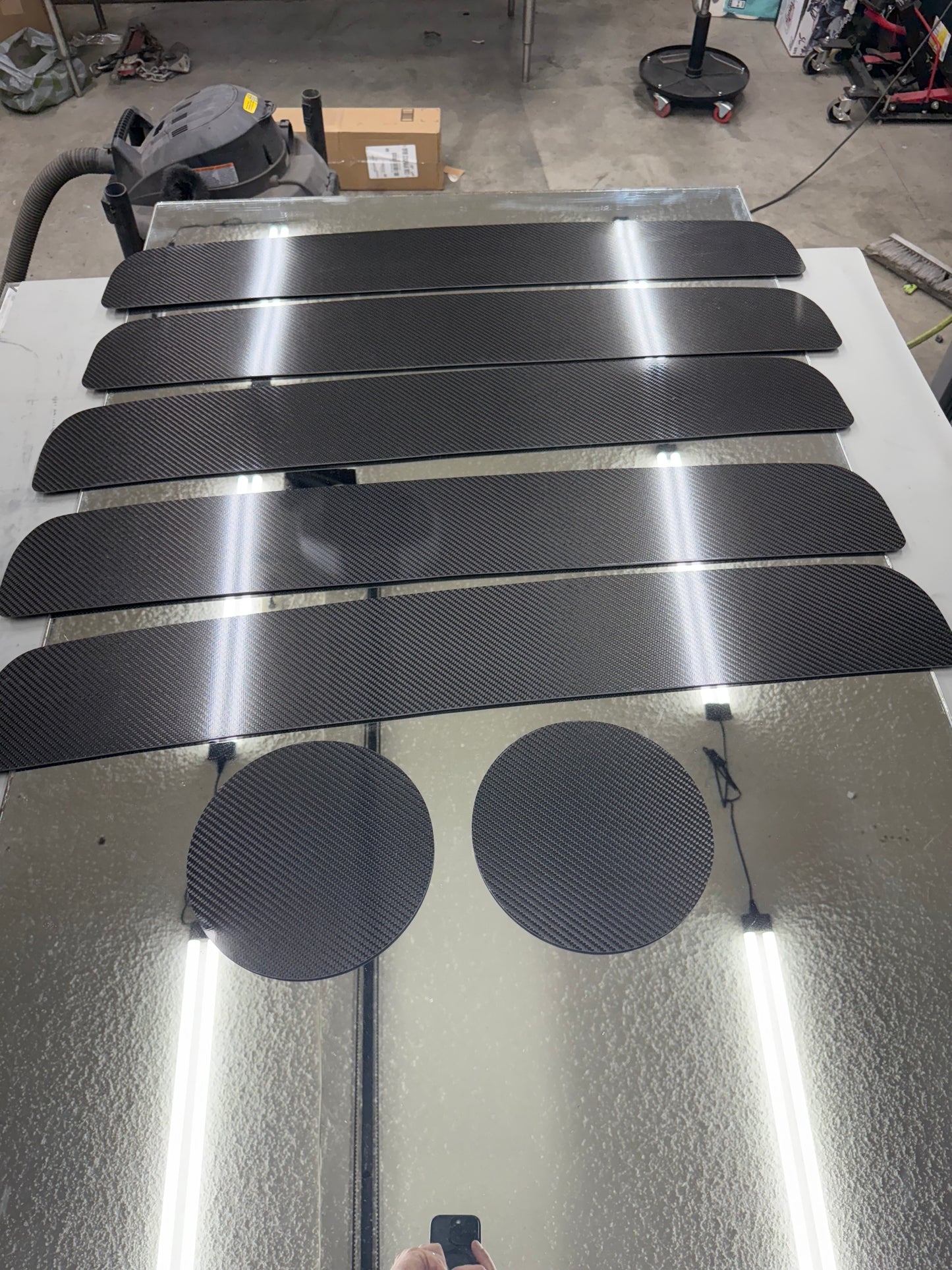 Carbon Fiber Flat Dash